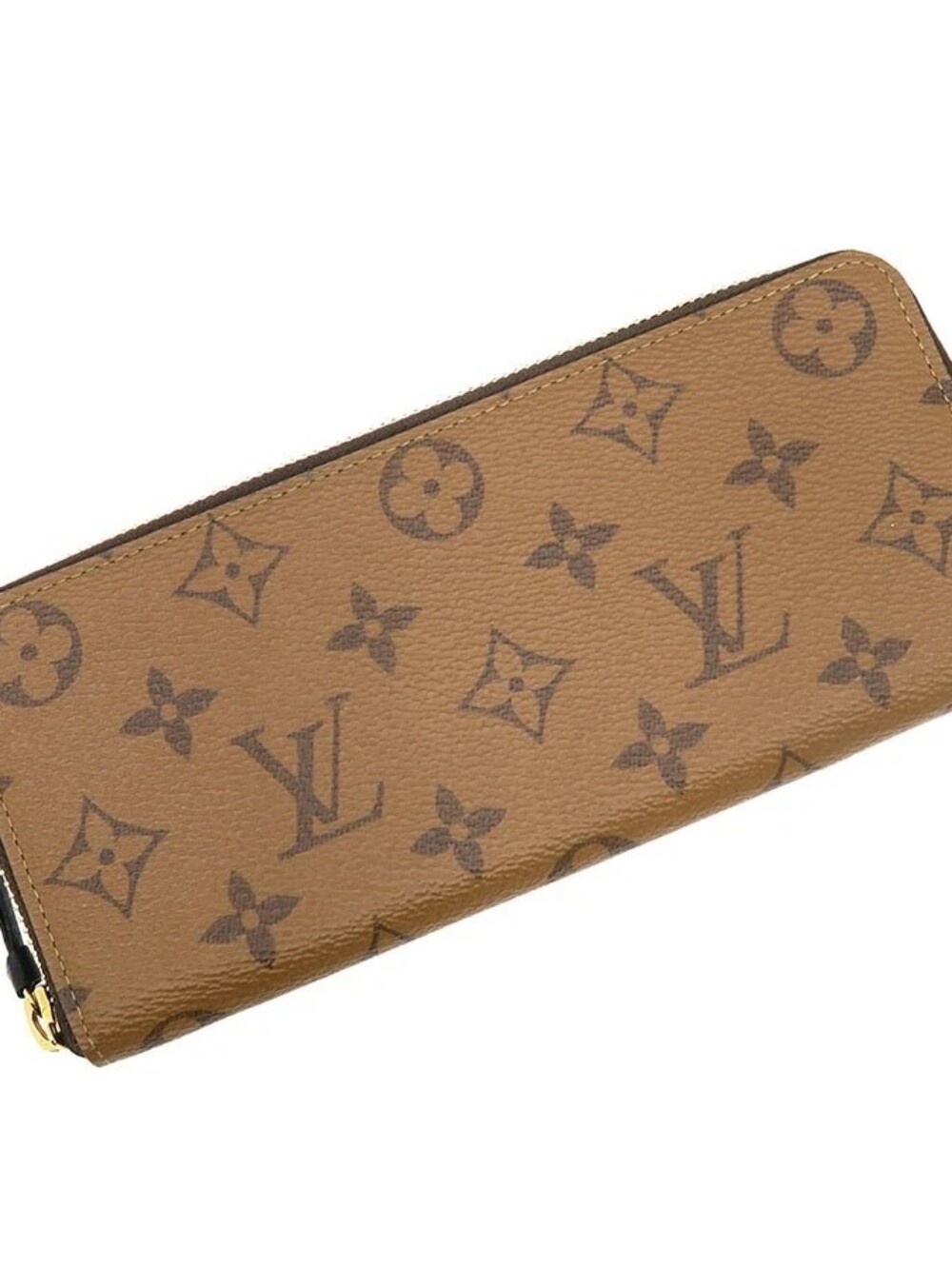 Louis Vuitton Monogram Reverse Canvas Zip Clémence Wallet - Picture 7 of 8
